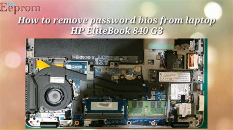 How To Remove Password Bios From Laptop Hp Elitebook 840 G3 Youtube