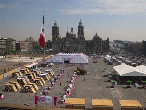 Llega Al Zócalo Capitalino La Cultura Y Gastronomía De Todo México N