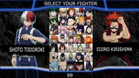 The Ultimate My Hero Academia Fighting Game By Mryoshi1996