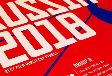 Russia 2018 World Cup Chart On Behance