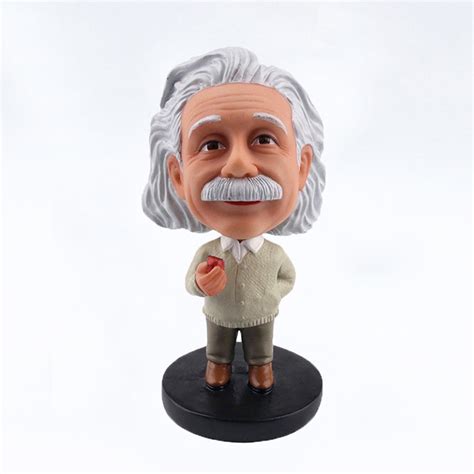 Estatua Personalizada De Albert Einsteinmuñeco Bobblehead Para La