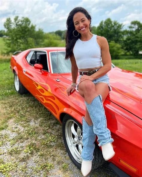 Old Steel Rules Emily Compagno With Her Mustang