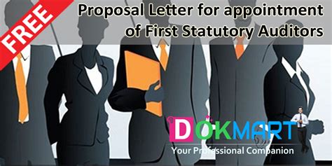 proposal letter  appointment   statutory