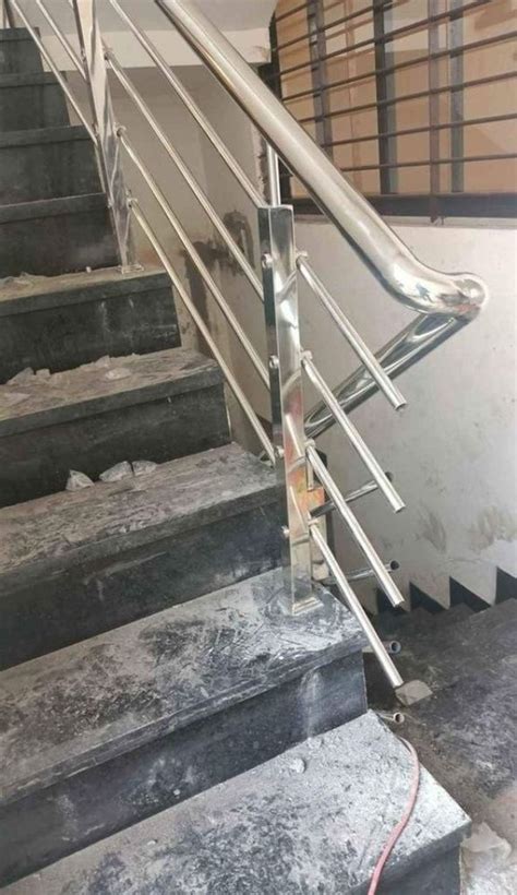 Silver Stairs Ss Stair Railing For Home At Rs Kg In Belgaum Id