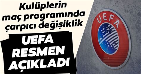 Check spelling or type a new query. UEFA resmen açıkladı: Avrupa maçları hafta sonu, lig ...