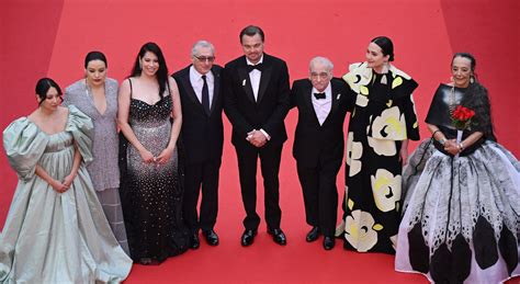 Killers Of The Flower Moon Film Cast Red Steps Festival De Cannes