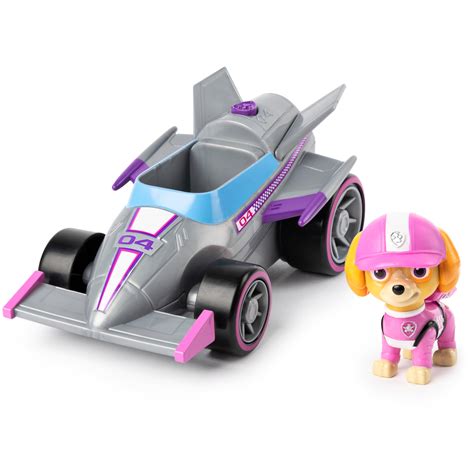 PAW Patrol Ready Race Rescue Skyes Race Go Deluxe Vehicle For Ages