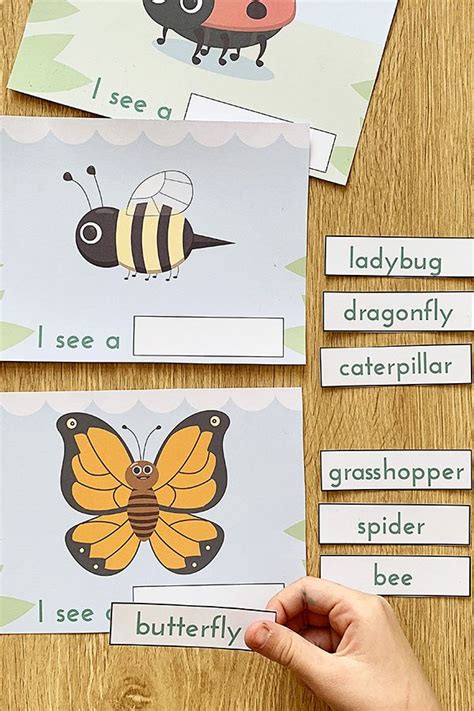 Free Printable Emergent Reader And Literacy Group Activity I See Bugs
