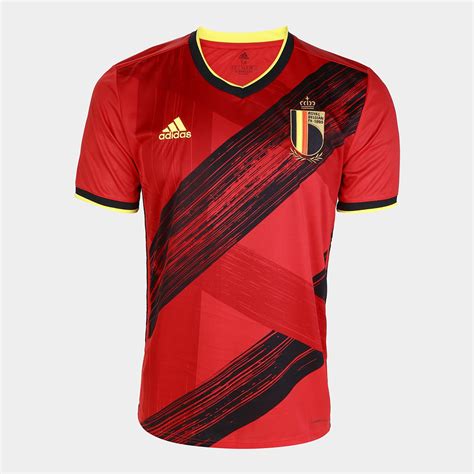 Camisa Seleção Bélgica Home 2021 Torcedor Snº Adidas Masculina