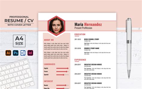 Creative Cv Brown And Editable Color Resume Template Free Resumes