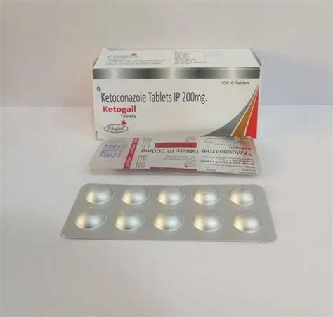 Ketogail Ketoconazole 200mg Tablet Box Prescription At Rs 1750box In