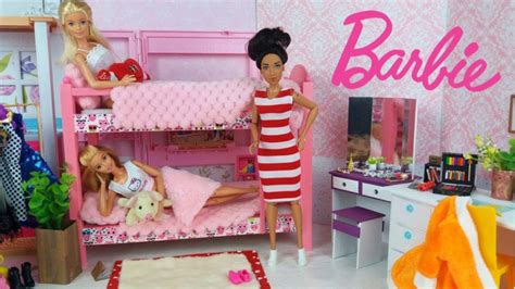عروسک باربی وسایل باربی اتاق خواب باربی ها عروسک بازی
