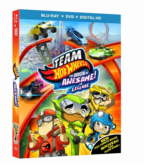 Team Hot Wheels The Origin Of Awesome Movie Comes To Blu Raydvd