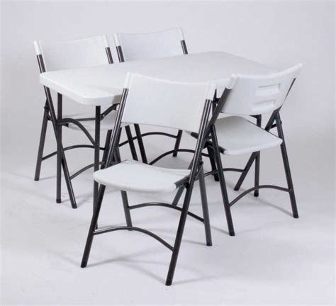 White Folding Tables Style And Design
