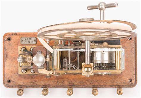 Lot 775 Ericsson Brass Telegraph C 1895 Case Auctions