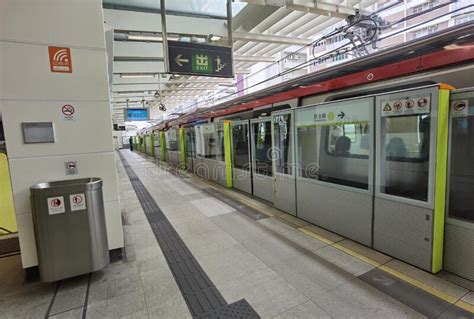 Hong Kong Island South Metro Train Railway Mtr South Horizon Station
