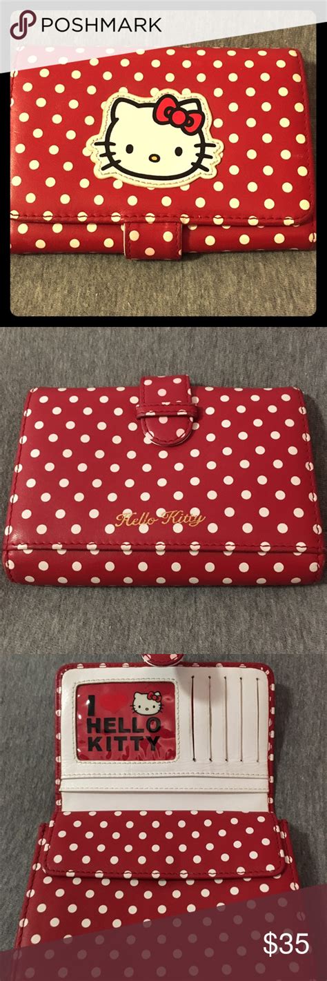 Limited Edition Hello Kitty Wallet Hello Kitty Hello Kitty Bag Red