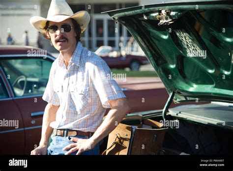 Matthew Mcconaughey Stars As Ron Woodroof In Dallas Buyers Club A Focus Features Release Stock