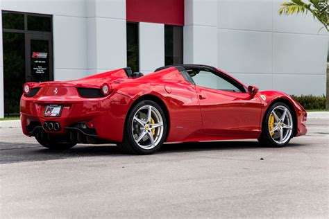 Iseecars.com has been visited by 100k+ users in the past month Used 2014 Ferrari 458 Spider For Sale ($174,900) | Marino ...