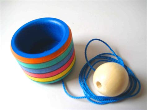 Wooden Cup And Ball Toy — Jupiters Child