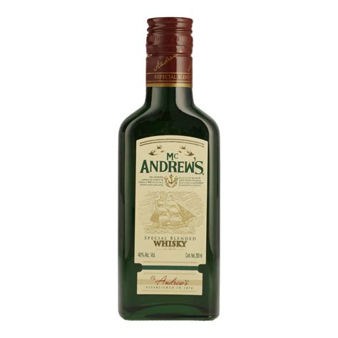 Whisky Mc Andrews 200 Ml Bodegas Alianza