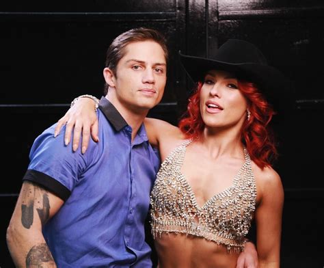 As entertainment tonight reports, this moment happened backstage, not out on the dance floor. Bonner Bolton and Sharna Burgess talk 'Dancing with the Stars' chemistry and apparent grope ...