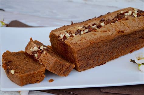Cake fondant au chocolat praliné