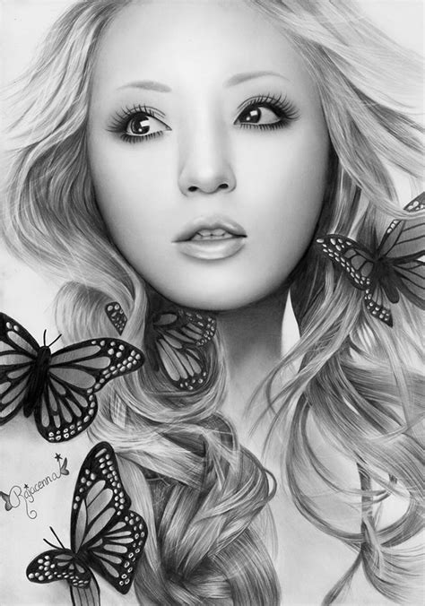 Realistic Pencil Portraits Art Drawings By Rajacenna