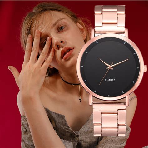 rose gold wrist watch ladies rose gold watch quartz watches 2023 new women aliexpress