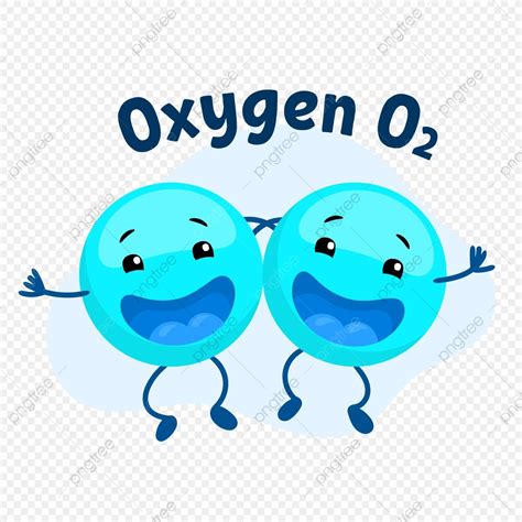 Estructura De La Molécula De Oxígeno Dibujo Divertido Png Oxígeno