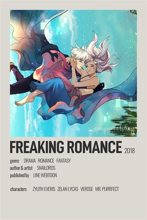 The Poster For Freaking Romance Featuring Two Women Floating In Water