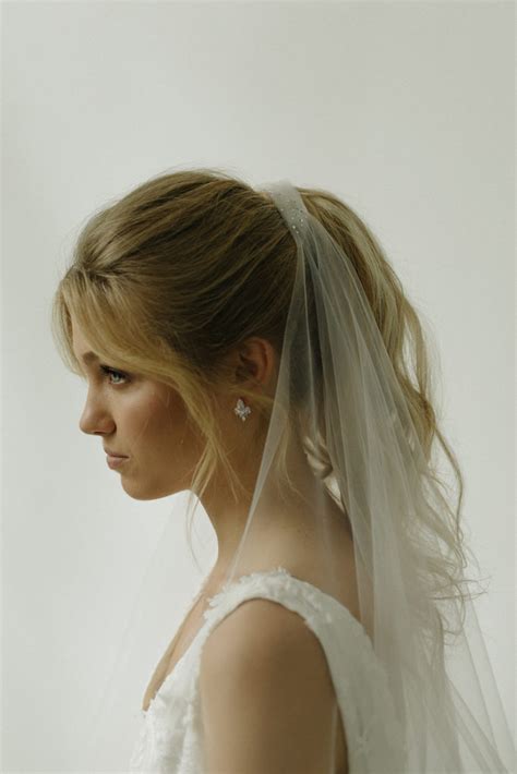 Bridal Bangs Curtain Bangs With Wedding Updos Loose Wavy Hair