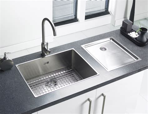 Astracast Onyx 4054 Large Bowl Brushed Stainless Steel Flush Inset Sink