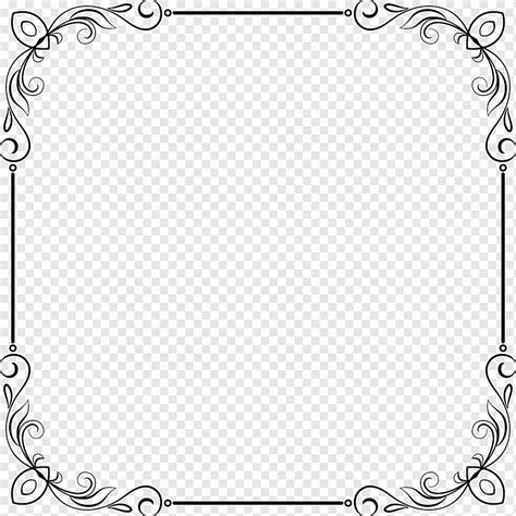 With these png images, you can directly use them in your design project without cutout. 우아한 프레임, 테두리, 화이트, 텍스트 png | PNGWing