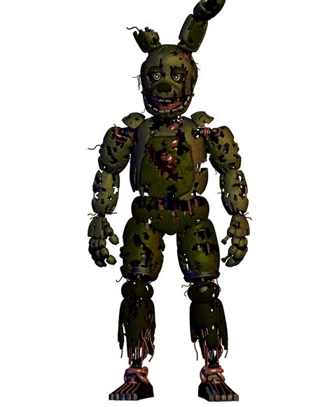 ❤ help zbonniexd2 reach 1.000.000. Springtrap v14 Model Complete! : fivenightsatfreddys