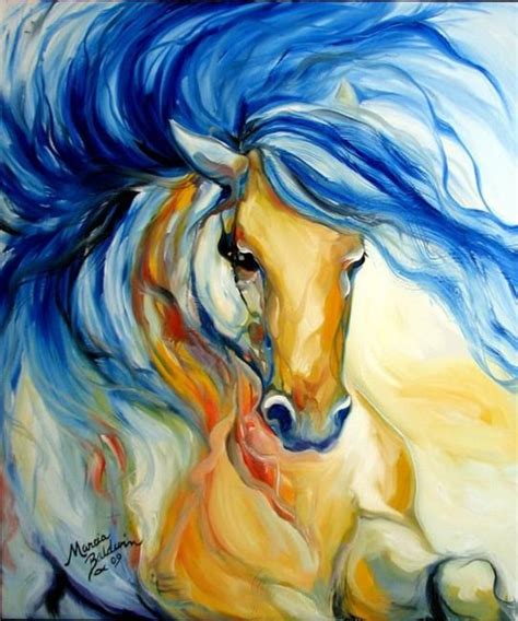 Art Arabian Equine Aura By Artist Marcia Baldwin Watercolor Horse
