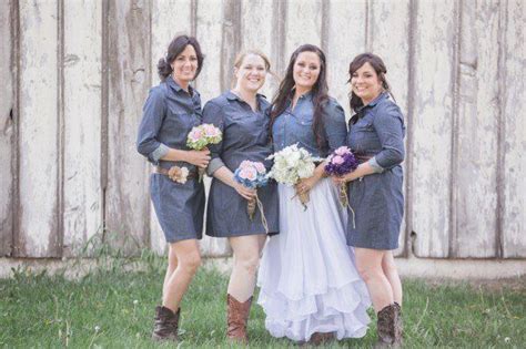 Buy Country Western Bridesmaid Dresses In Stock