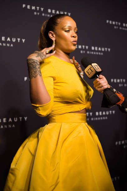 Rihanna Attends Fenty Beauty By Rihanna Launch On September 7 2017 In