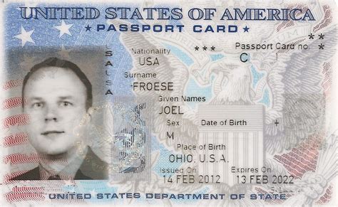 Us Passport Card — Not Just For Canada And Mexico Anymore By Joel