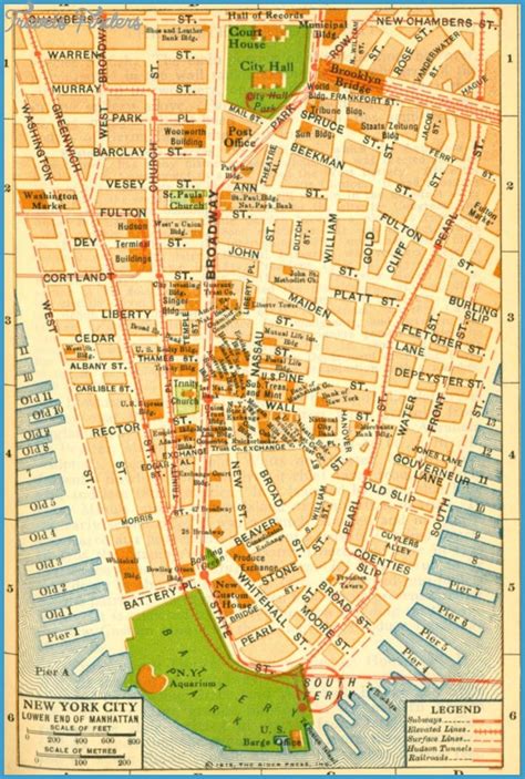Printable Map Of New York City With Attractions Printable Maps Images