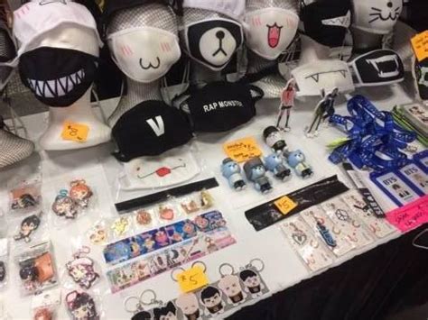 We only sell officially licensed products and have one of the largest ranges available in the uk! BTS merchandise at Anime NYC : bangtan