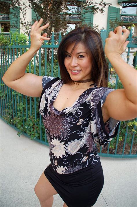 Japanese Female Bodybuilder Tomoko Kanda Fitness Models Female Mma