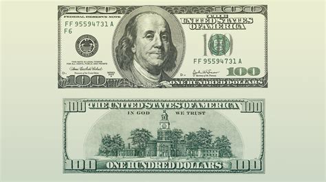 100 Us Dollars Bill Back And Front View Hd Wallpaper Wallpaper Flare