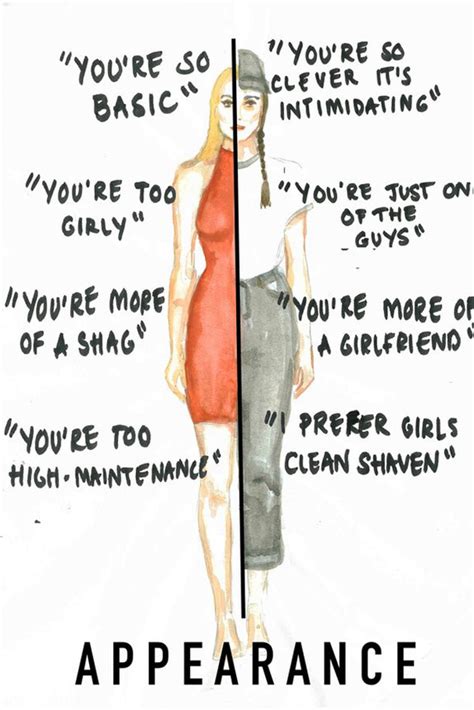 These Illustrations Brilliantly Summarize The Double Standards Women