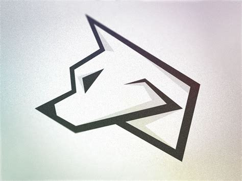 Wolf Logo Wip Simple Logo Design Pet Logo Design Logo Design
