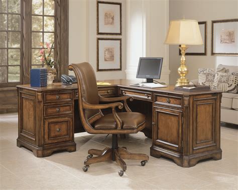 Hooker Furniture Home Office Brookhaven Executive L Right Return 281 10 453