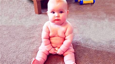 Funniest Chubby Baby Videos That Will Make Your Whole Day Happy Cute