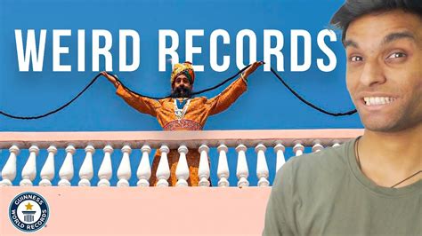 7 weirdest guinness world records youtube