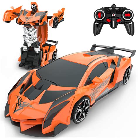Transformer Rc Cars For Boys 4 7 8 12 Bluejay 24ghz 118 Scale Remote