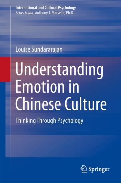 Understanding Emotion In Chinese Culture Boek 9783319182209 Bruna